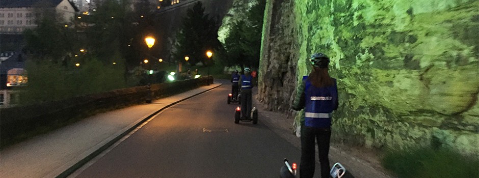 Segway by night